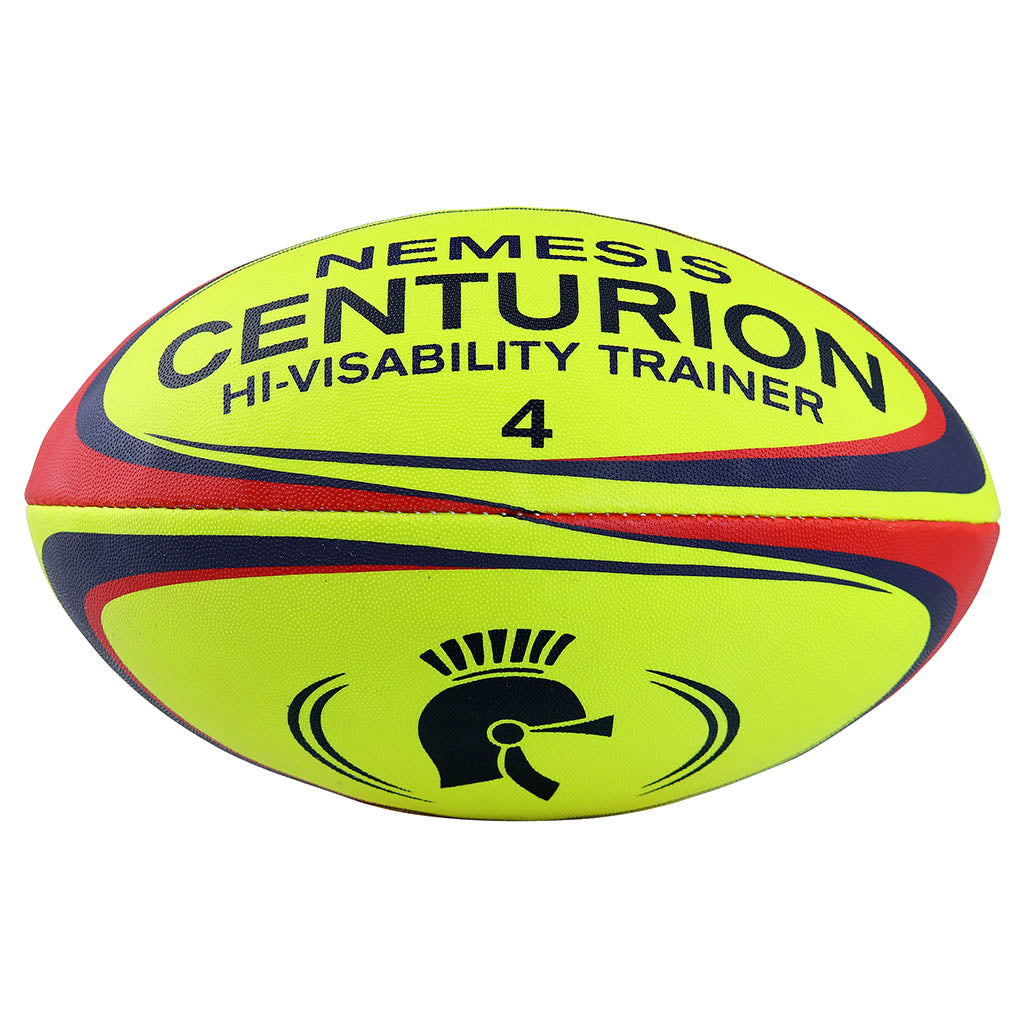 Nemesis Hi-Vis Rugby Ball