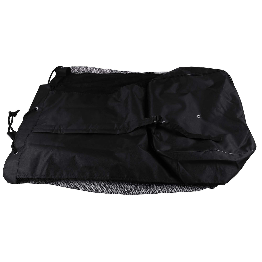 Mesh Panelled Ball Bag